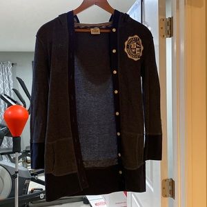 Navy blue PINK cardigan